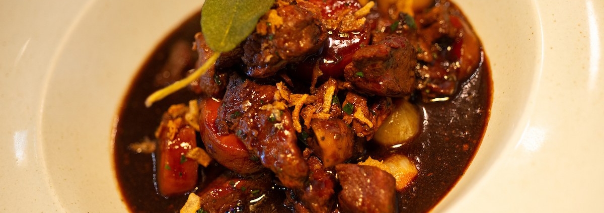 Beef stew at La Petite Colline, Muswell Hill